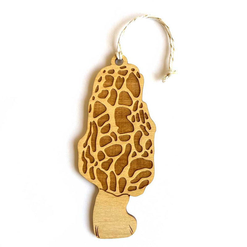 Morel Mushroom Ornament