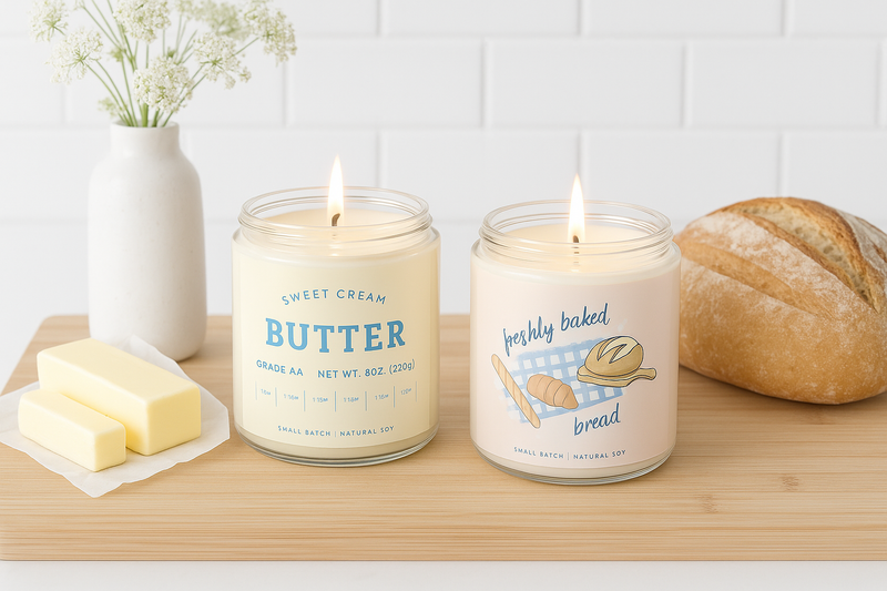 Freshly Baked Bread - 8 oz Soy Candle