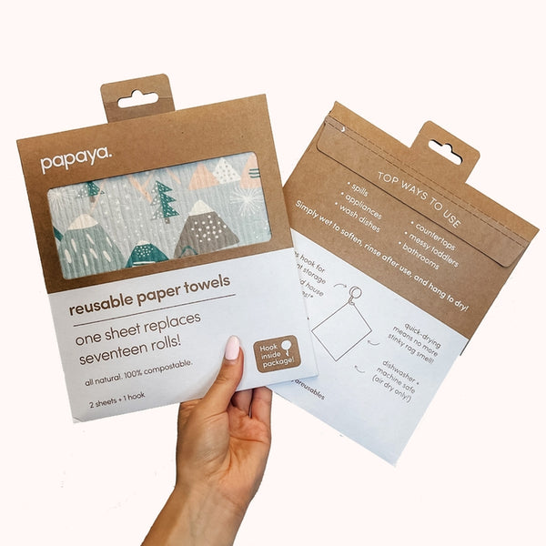 Reusable "paper towels" | Mountains