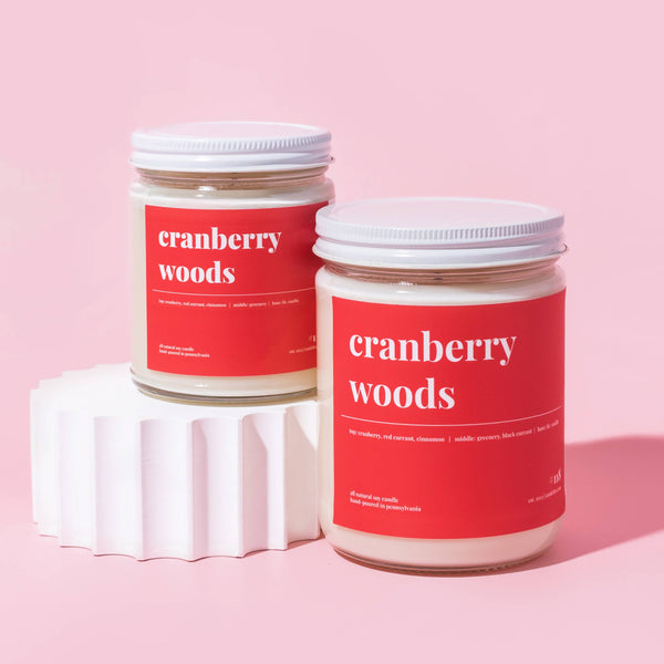 Cranberry Woods Soy Candle - 9oz