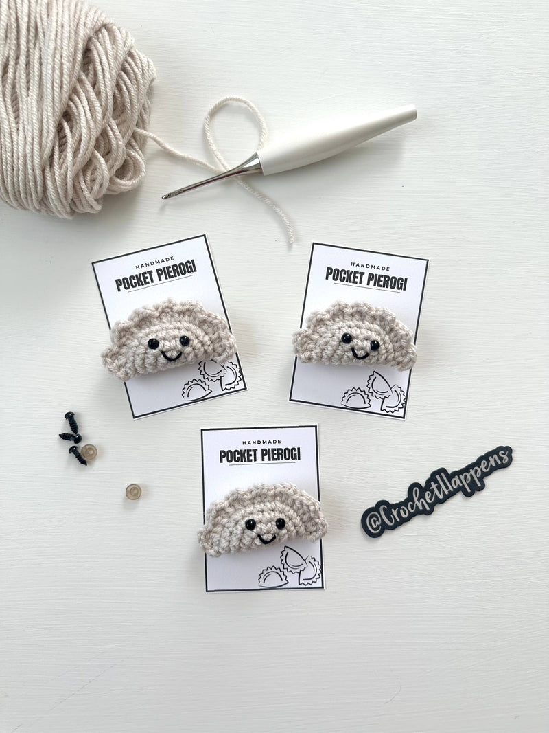 Crochet Pocket Pierogi