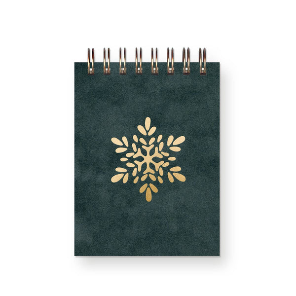 Christmas Snowflake Mini Jotter Notebook