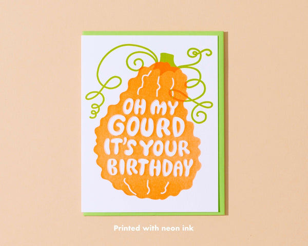 Gourd Birthday Card
