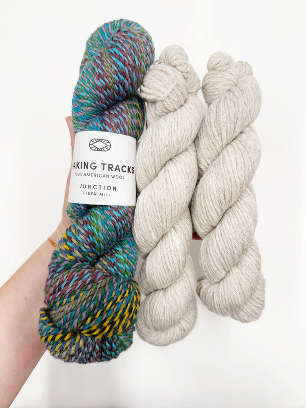The Candy Shoppe Shawl Bundle | Junction Fiber Mill + Quince & Co