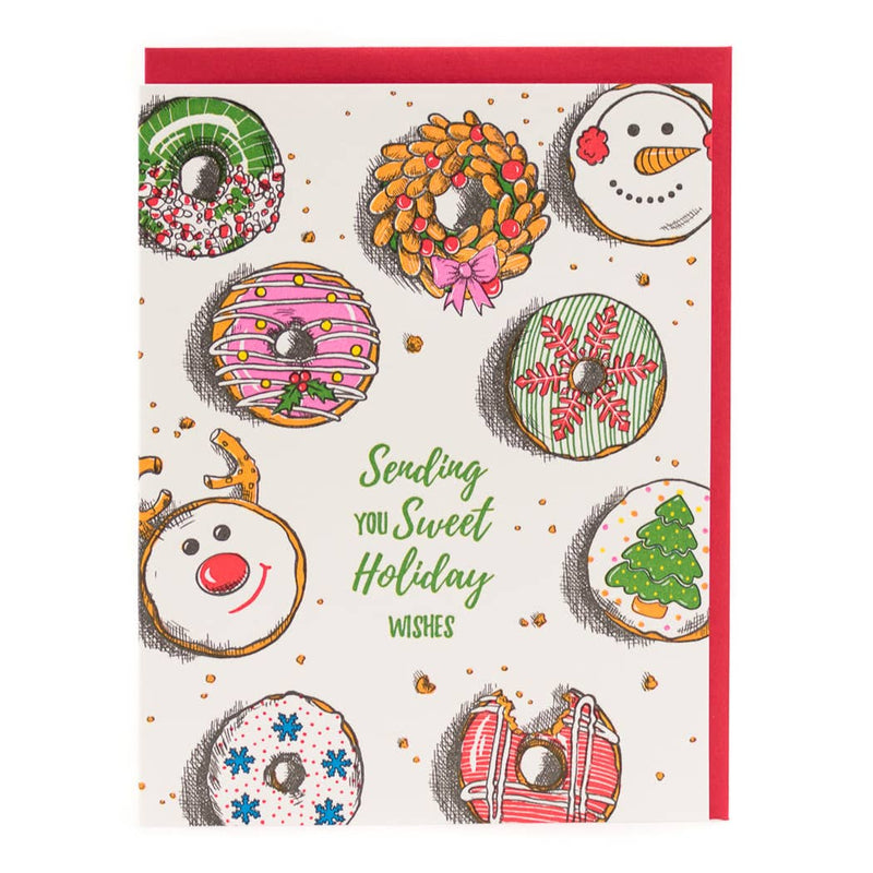 Holiday Donuts Card