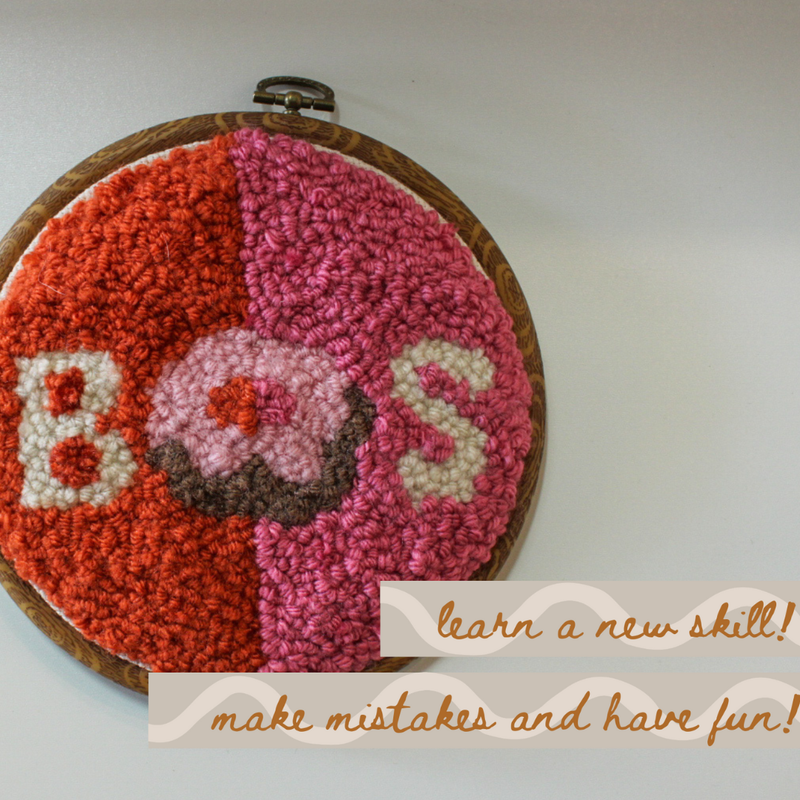 Dunkin' Donuts Beginner DIY Punch Needle Kit