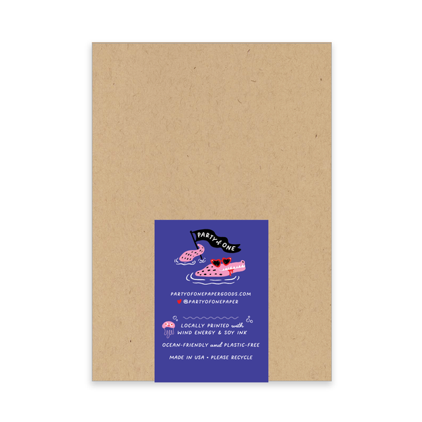 Shelfish Brat Cat Books Notepad