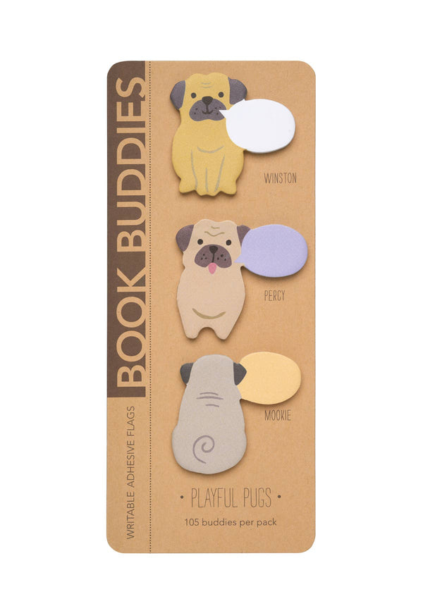 Playful Pugs Book Buddies