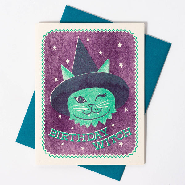 Birthday Witch Card