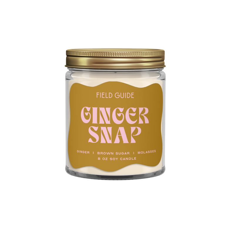 Ginger Snap Holiday Soy Candle