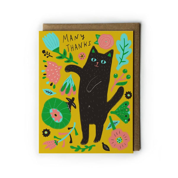 Kitty Thanks Card