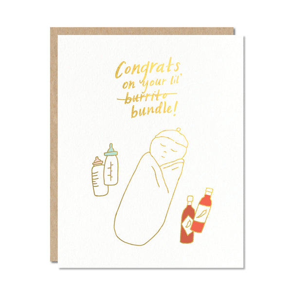 Burrito Bundle Card