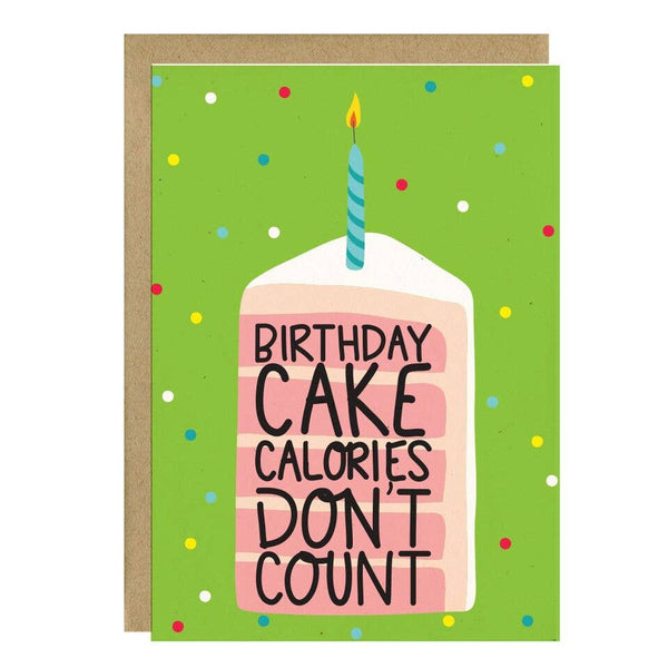 birthday cake greeting card