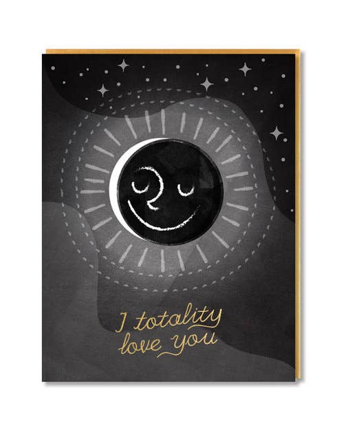 Eclipse Valentine's Day Card