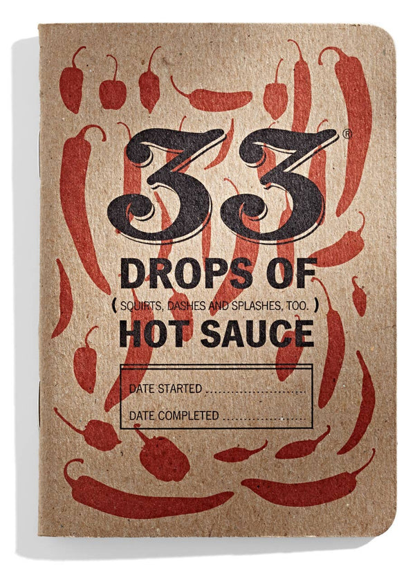 33 Drops Of Hot Sauce Pocket Journal