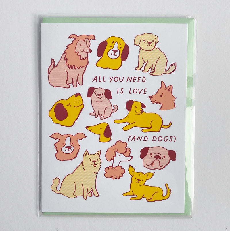 All You Need is Love and Dogs Card