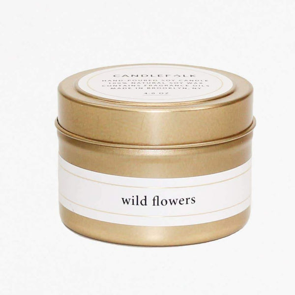 Wild Flowers Soy Wax Candle